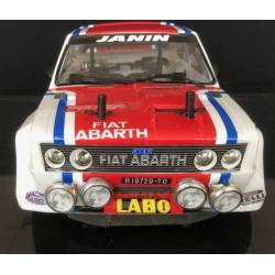 FIAT 131 ABARTH FIAT FRANCE painted 1/10 RTR RC model by EZ