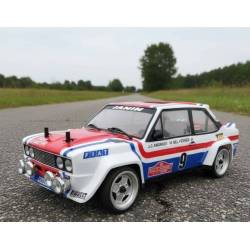 FIAT 131 ABARTH FIAT FRANCE painted 1/10 RTR RC model by EZ