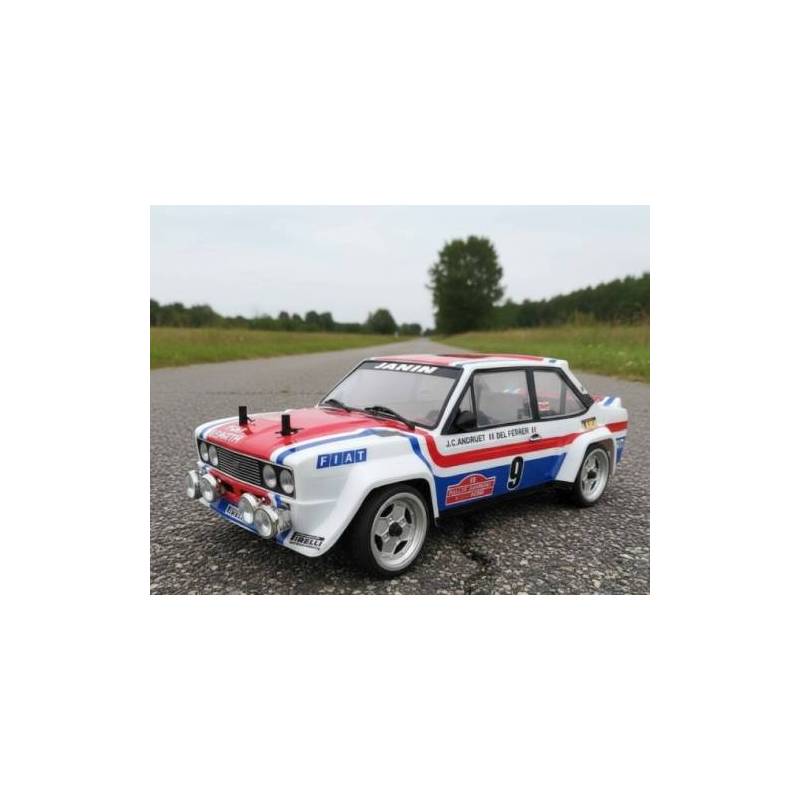 FIAT 131 ABARTH FIAT FRANCE painted 1/10 RTR RC model by EZ