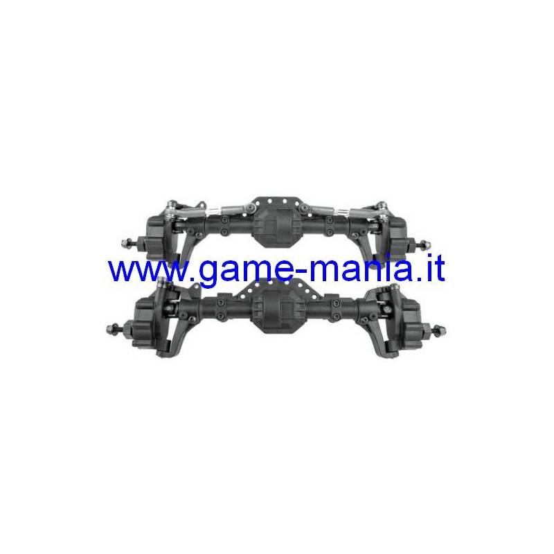 Front & Rear 1:10 scale Enduro portal axles by Element