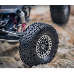 Pair of 1.9" ROCK BUMPS 4.25x1.5" green compound w/inserts by JConcepts