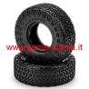 Coppia gomme 1.9 ROCK BUMPS 108x38mm green con inserti by JConcepts