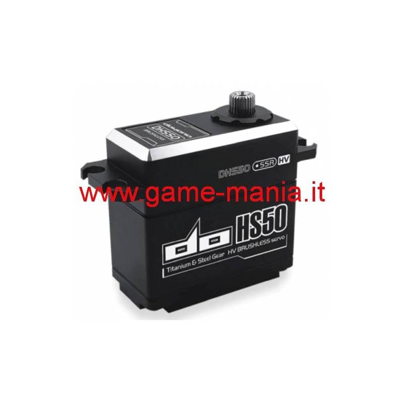 42Kg WATERPROOF Digital brushless HS50 8.4V TITANIUM gears servo by Doyono