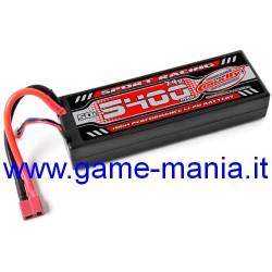 5400Mah LiPo hardcase 2S1P pack 7,4V 50C battery by Corally