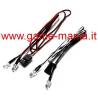 Front (2x white) and rear (2x red) led lights for 1/10 cars by Axial