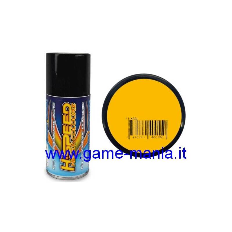 Vernice spray GIALLO CAMEL per policarbonato 150ml by Ghiant