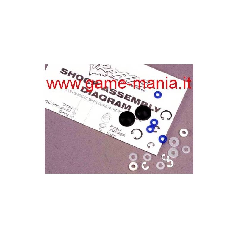 Kit ricostruzione per 2 ammortizzatori BIG BORE o ULTRA by Traxxas