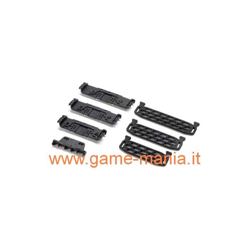 SCX-10 III rubber/nylon battery trays by Axial