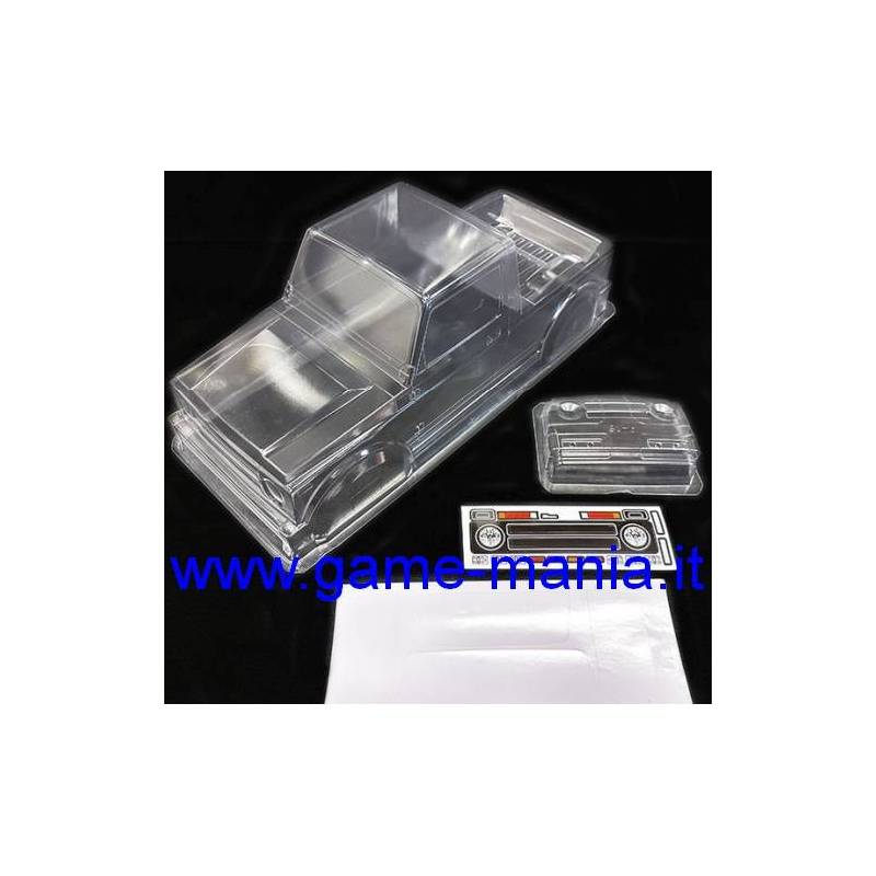 Suzuki Samurai Pick-up clear lexan body for 305mm WB by HSP