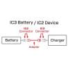 Adattatore da IC3 femmina a IC2 maschio by Spektrum