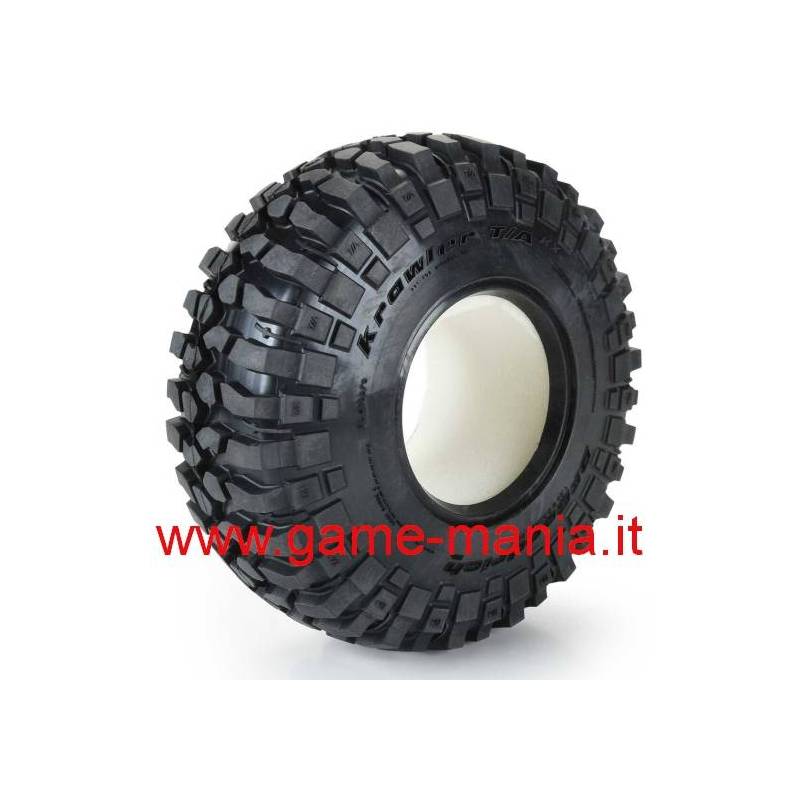 Coppia gomme 2.2 BFG KRAWLER T/A KX LP G8 con inserti by Pro-Line