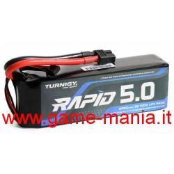 Batteria Lipo 5000Mah - 100C/200C 11,1V softcase conn. XT60 by Turnigy