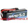 Rapid 5000Mah - 3S1P - 100C XT60 softcase LiPo by Turnigy