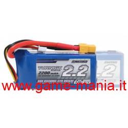 Lipo 2200Mah 3S1P 30C SHORTY with XT60 by Turnigy