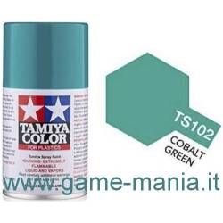 Spray can 100ml lacquer TS102 COBALT GREEN by Tamiya