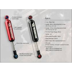 090mm G-Transition 1/10 RED dual spring scaler shocks by Gmade