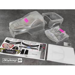 ROCK1 clear lexan body for VS4-10 by BittyDesign