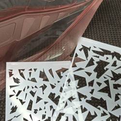 ARTIC CAMOUFLAGE painting stencil by Bittydesign