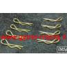 Clips carrozzeria color oro (8pz.) DX-SX ricurve by BittyDesign