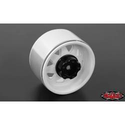 Cerchi 1.9 beadlock 5 LUGS CANALE FONDO bianchi by RC4WD (x4)