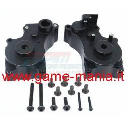 Black ALLOY transmission for Vaterra Ascender by GPM