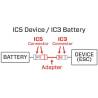 IC5 male to IC3 female compact adaptor by Spektrum