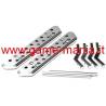 Pedane sottoporta IN LEGA ARGENTO x Axial SCX-10 I by Integy