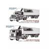Spoiler da tetto reclinabile per camions 1:14 by Tamiya