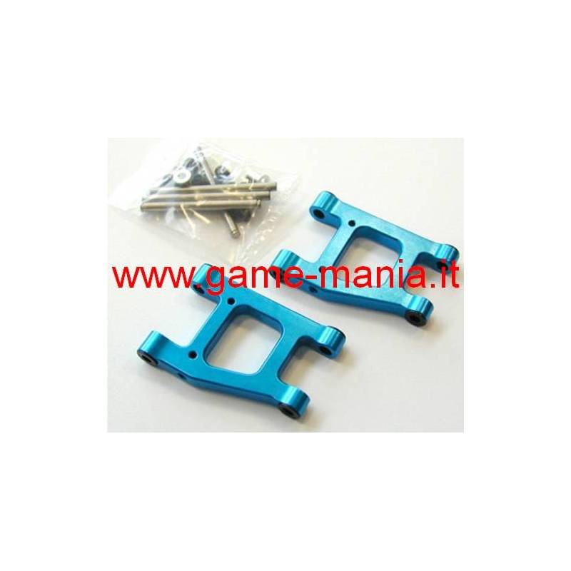 Bracci sosp. post. infer. in lega AZZURRi x TT-01 by Yeah Racing