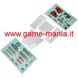 Body panel set and stickers for 1/18 Capra by Axial