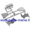Riproduzione scarichi e volumetrico USA cromati per 1:10 by Axial