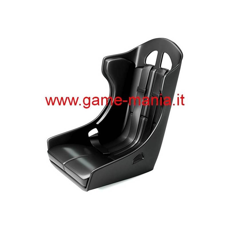 Sedile racing in plastica nero in scala 1:10 by Bittydesign