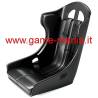 1/10 scale black plastic racing seat by Bittydesign