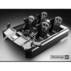Interni in lexan trasparente per scalers 1:10 by Bittydesign