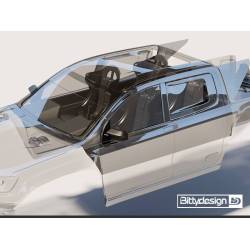 1/10 scalers clear lexan interiors set by Bittydesign