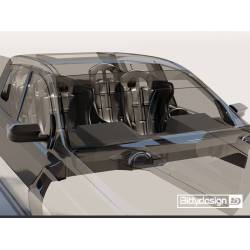 Interni in lexan trasparente per scalers 1:10 by Bittydesign