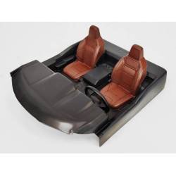 Interni in lexan trasparente CON SEDILI per scalers 1:10 by Bittydesign