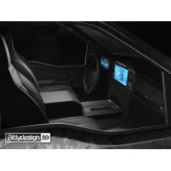 Interni in lexan trasparente CON SEDILI per scalers 1:10 by Bittydesign