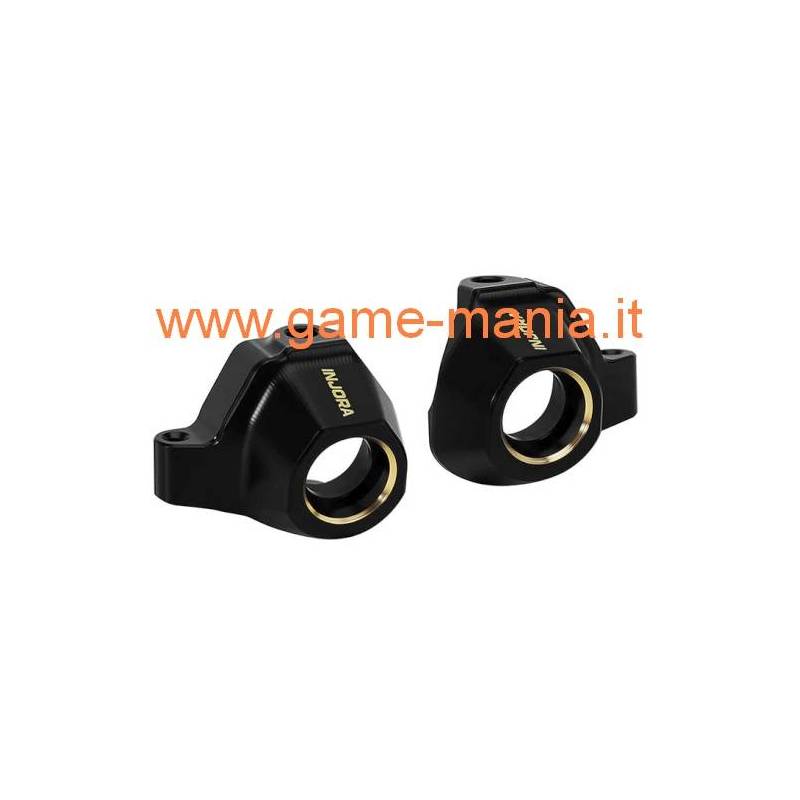 Fuselli sterzo in OTTONE per Axial SCX30 by Injora