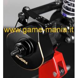 Fuselli anteriori in OTTONE neri per Vanquish H10 Optic by Injora