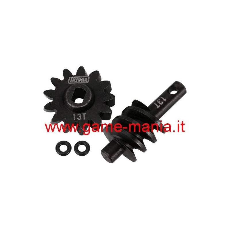 Ingranaggi ponte OVERDRIVE 11% per Axial SCX24 by Injora