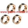 BRASS rim weights (4x) for Axial SCX30 rims by GPM