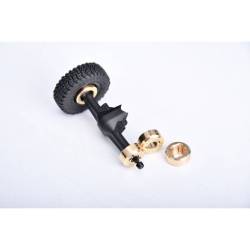 Hubs posteriori IN OTTONE x Axial SCX30 by GPM