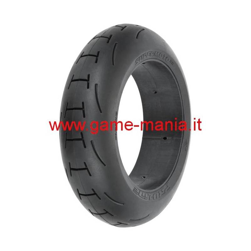 Rear SUPERMOTO S3 tire for Pro-Spec Alu rims by Pro-Line