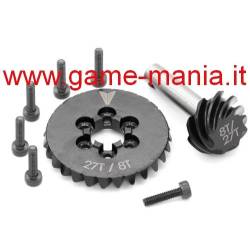 HD 27T-8T steel 9.5% UNDERDRIVE gears for AR44/45 by Vanquish Products