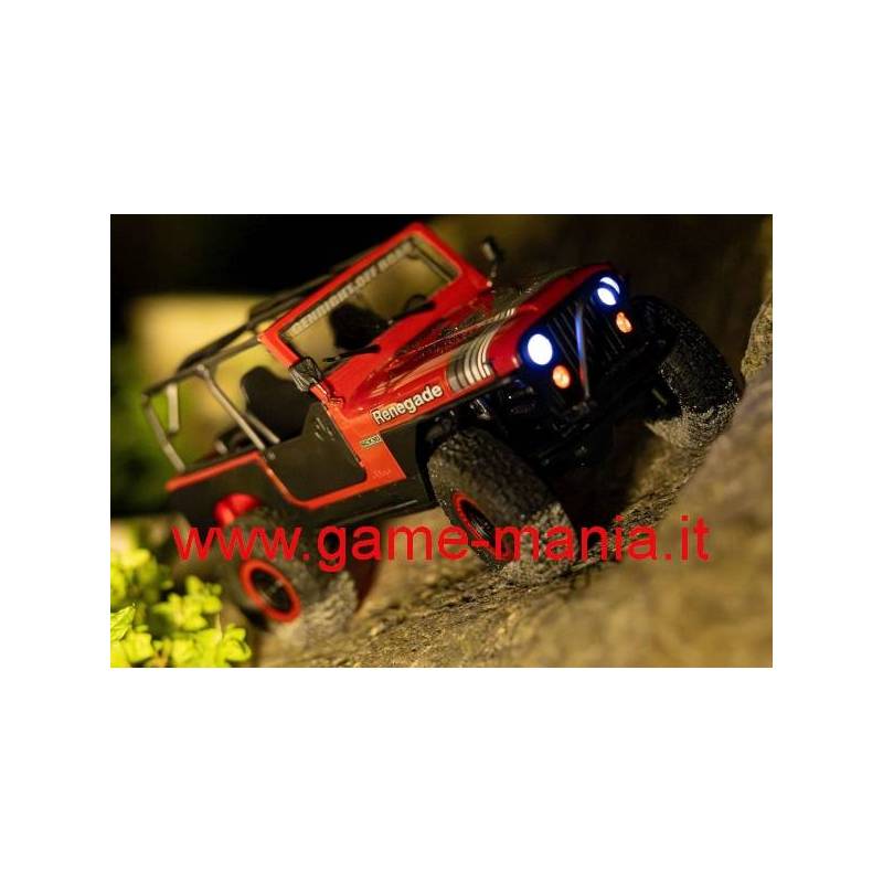 Axial SCX30 - 1/30 RTR scaler RED JEEP CJ7 RENEGADE body