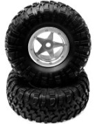 Cerchi 2.2 con gomme montate per scalers