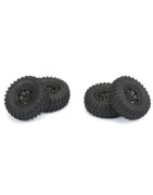 1.0" rims with installed tires